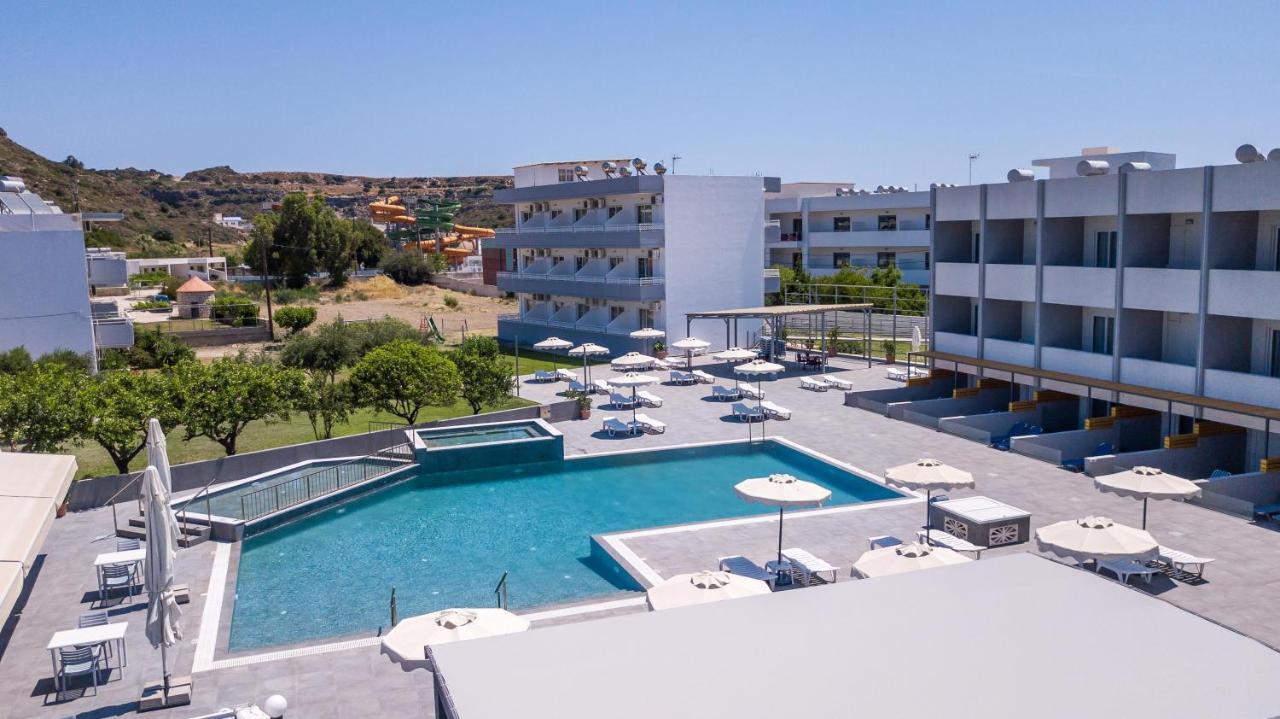 Tsampika Hotel Faliraki Bagian luar foto