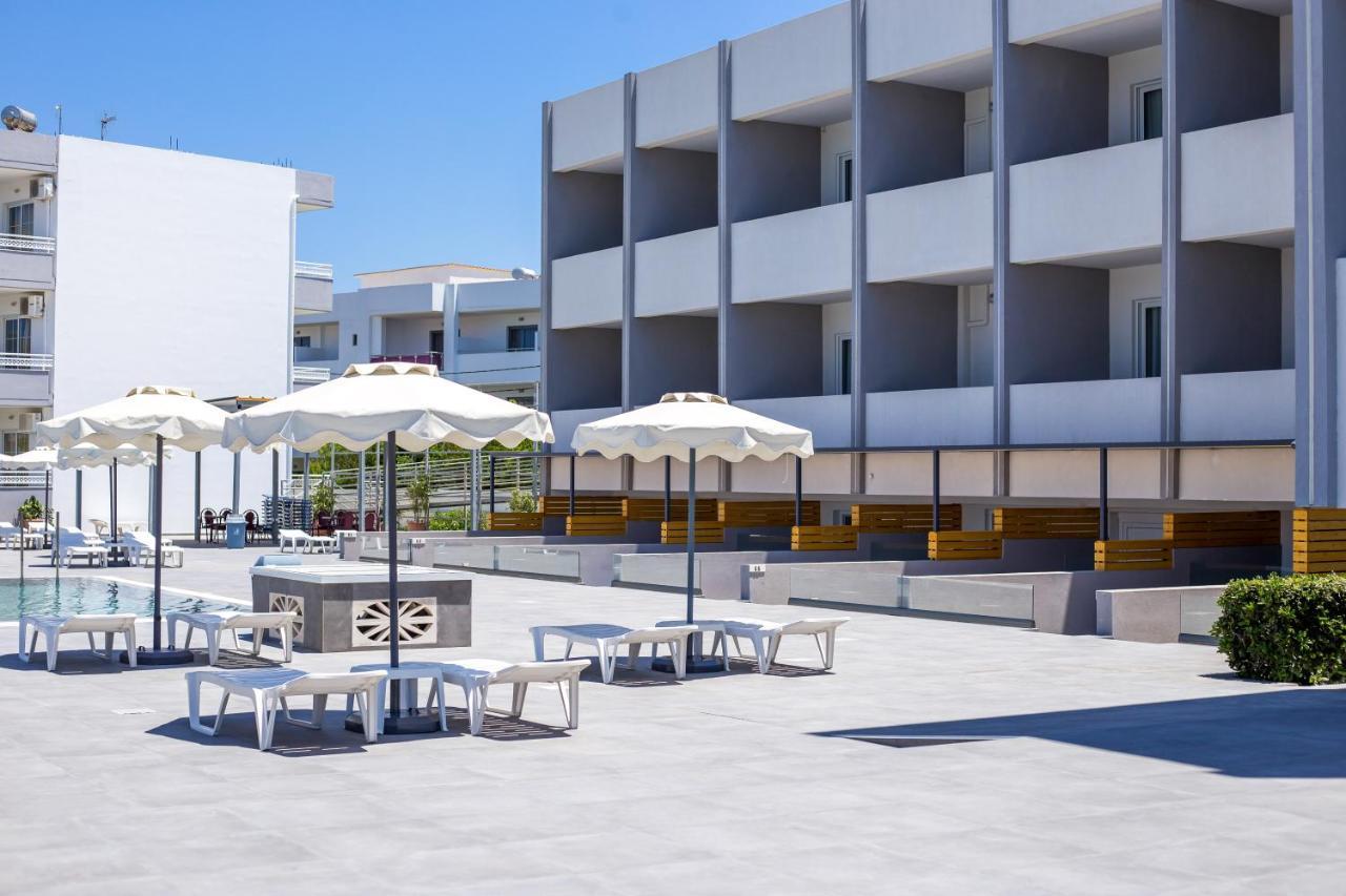 Tsampika Hotel Faliraki Bagian luar foto
