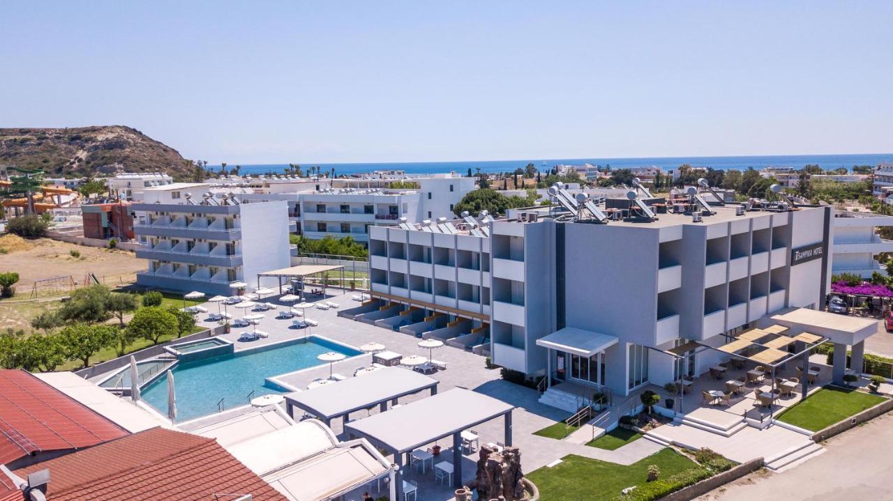 Tsampika Hotel Faliraki Bagian luar foto