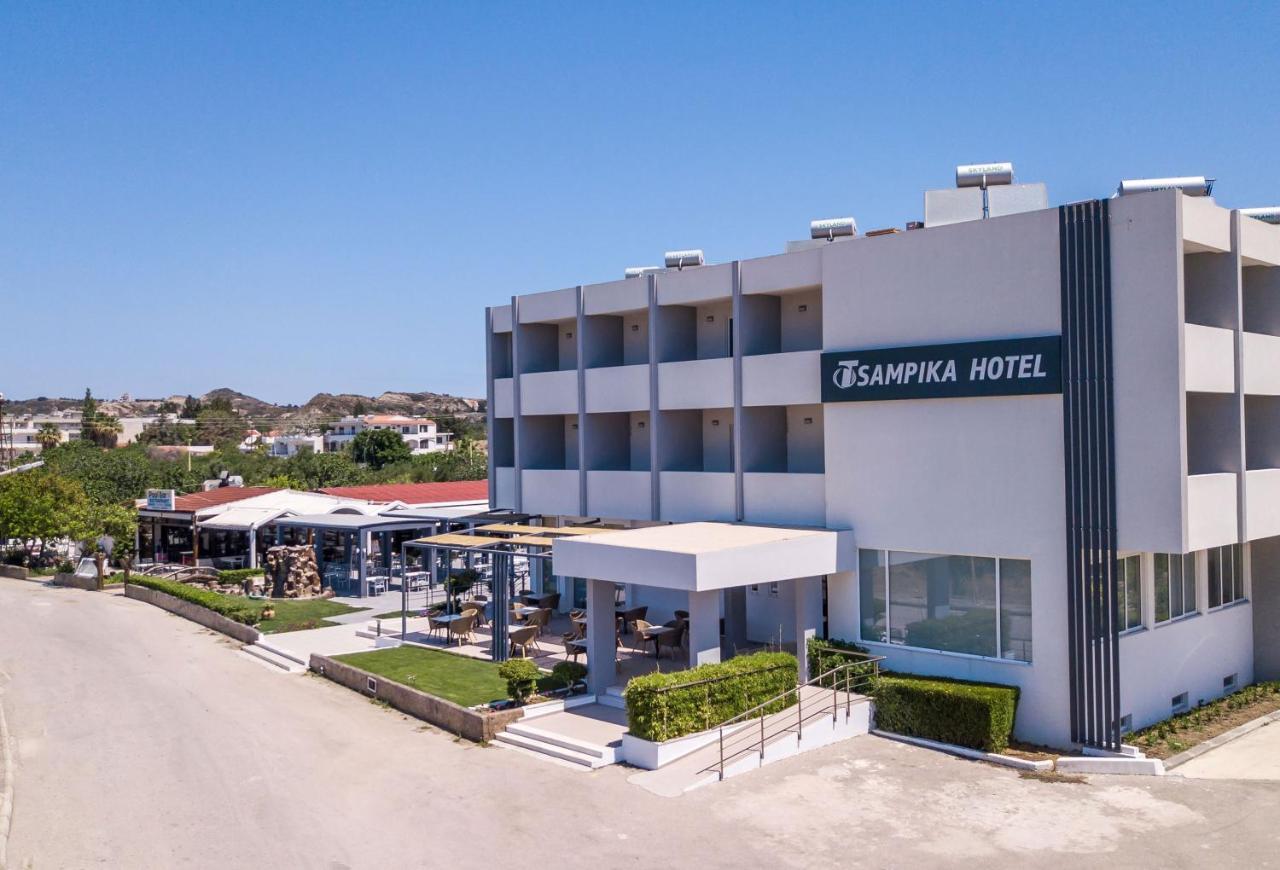 Tsampika Hotel Faliraki Bagian luar foto