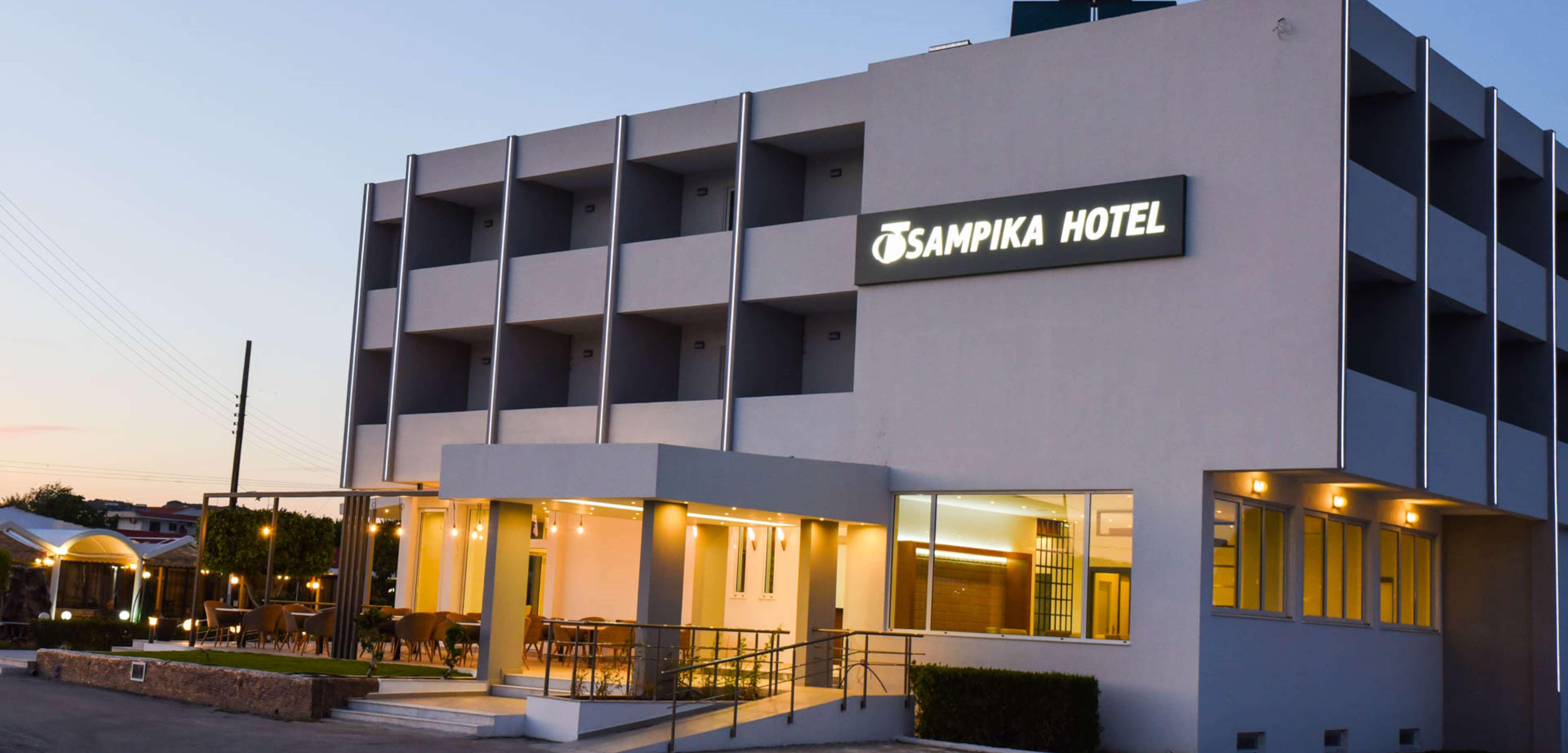 Tsampika Hotel Faliraki Bagian luar foto