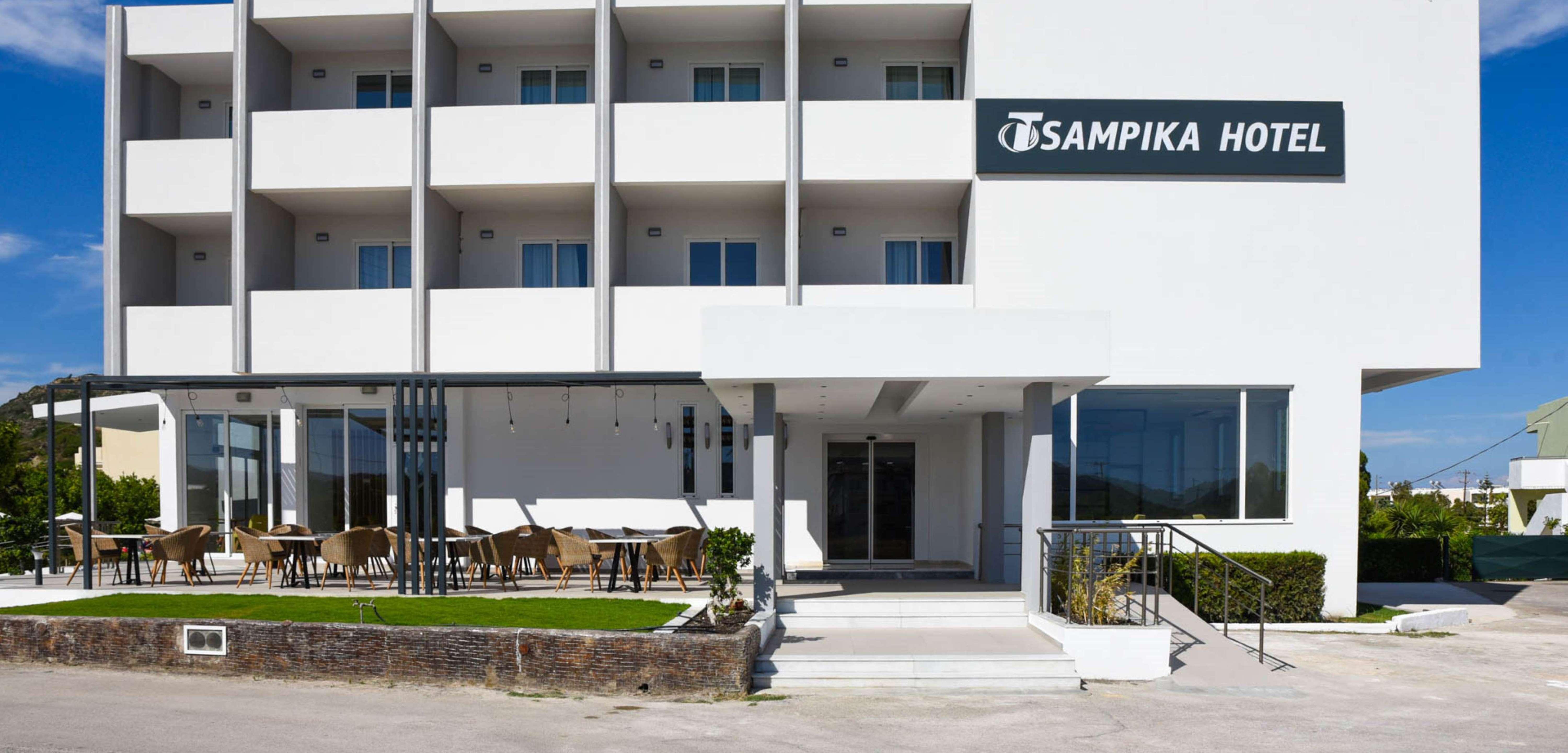 Tsampika Hotel Faliraki Bagian luar foto