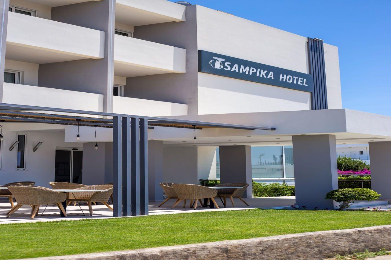 Tsampika Hotel Faliraki Bagian luar foto