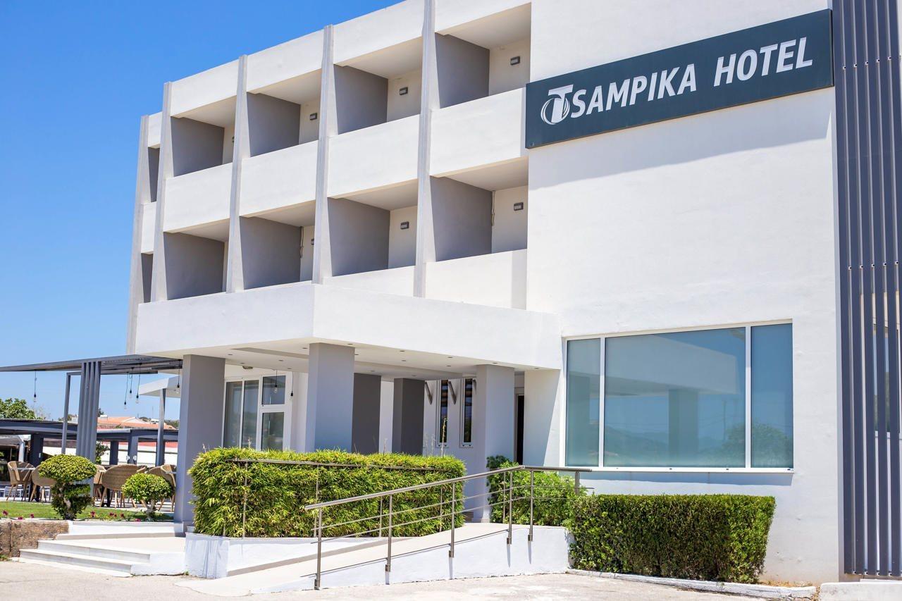 Tsampika Hotel Faliraki Bagian luar foto