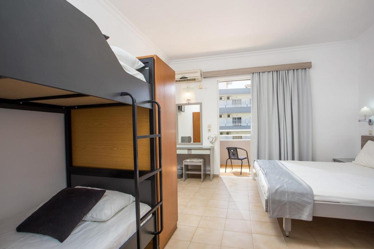 Tsampika Hotel Faliraki Bagian luar foto
